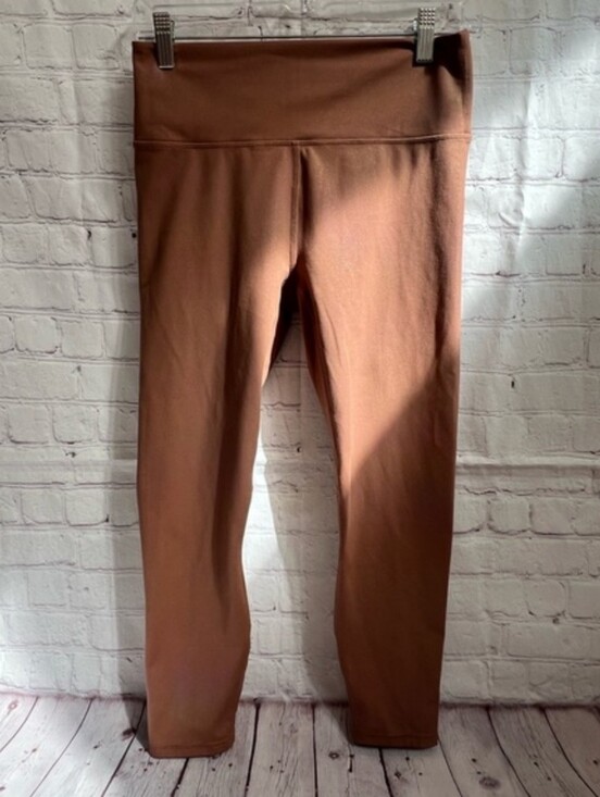 Fabletics Pants - Fabletics Shimmer Brown Leggings Size Medium
